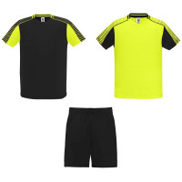 Fluor Yellow, schwarz